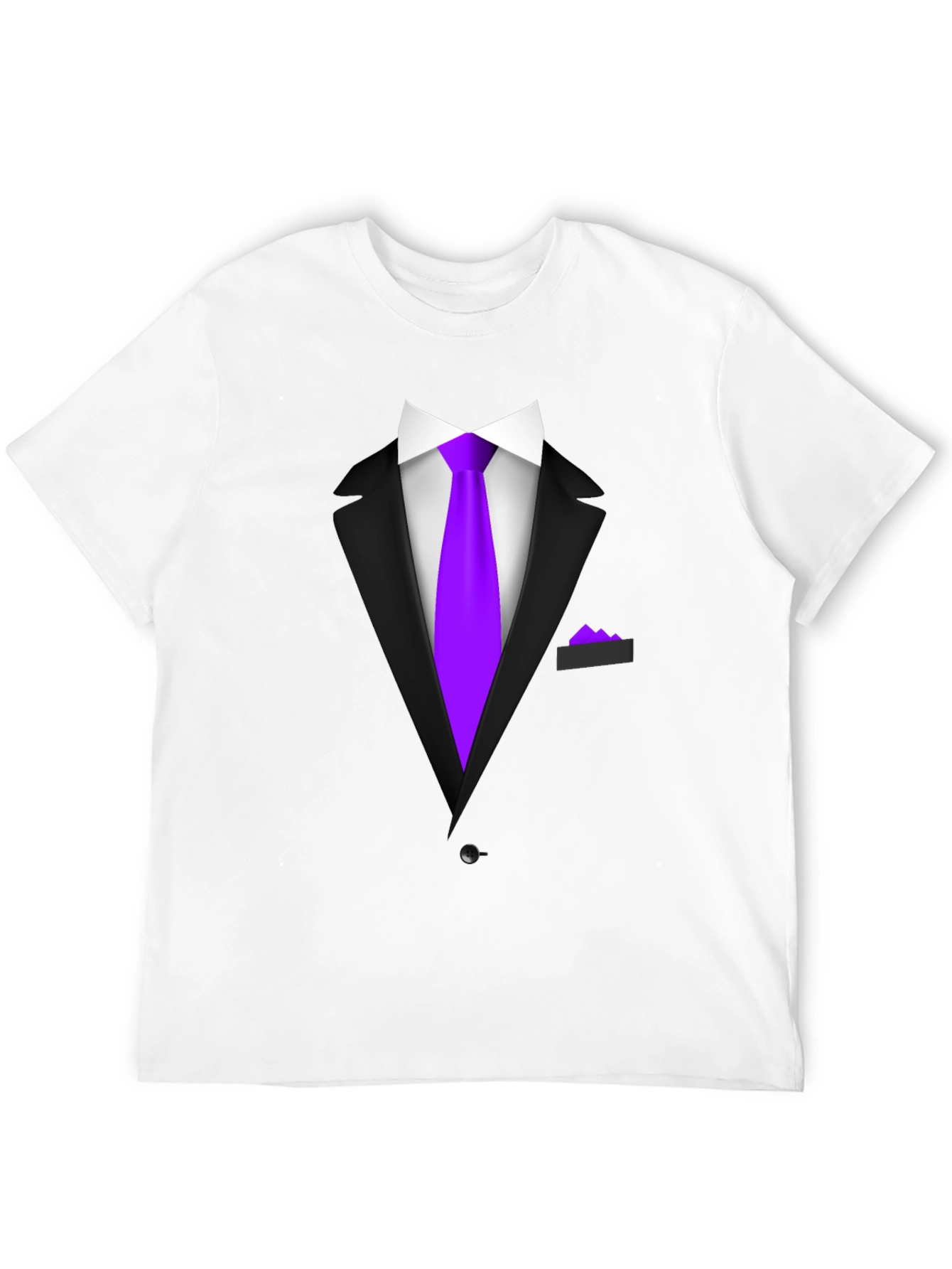 Suit & Tie Graphic Tee - Novelty Fashion