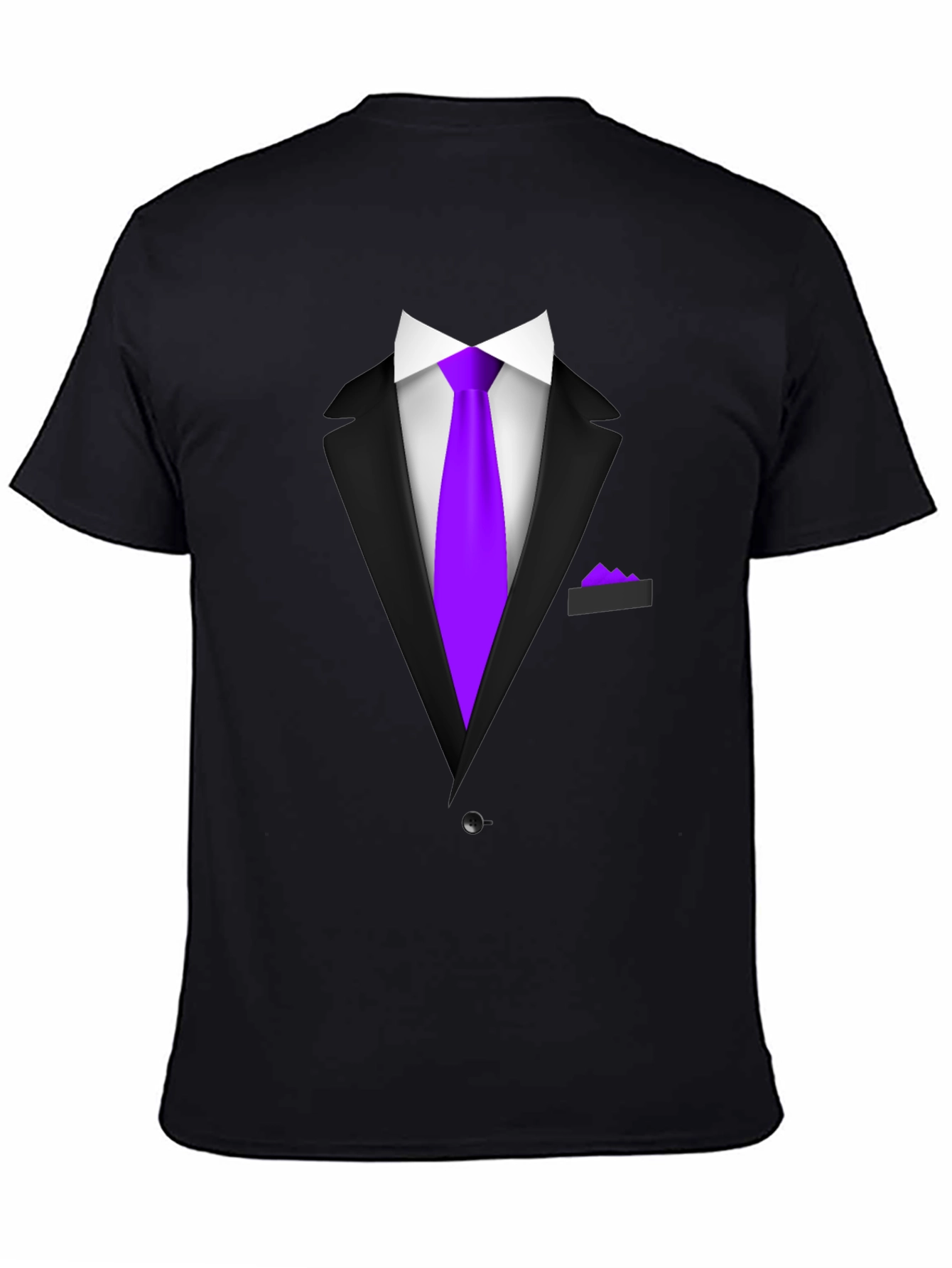 Suit & Tie Graphic Tee - Novelty Fashion