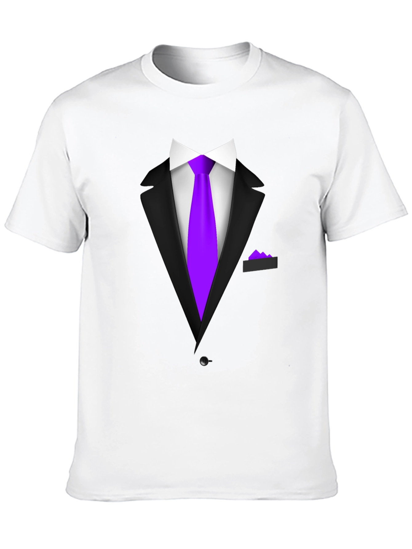 Suit & Tie Graphic Tee - Novelty Fashion
