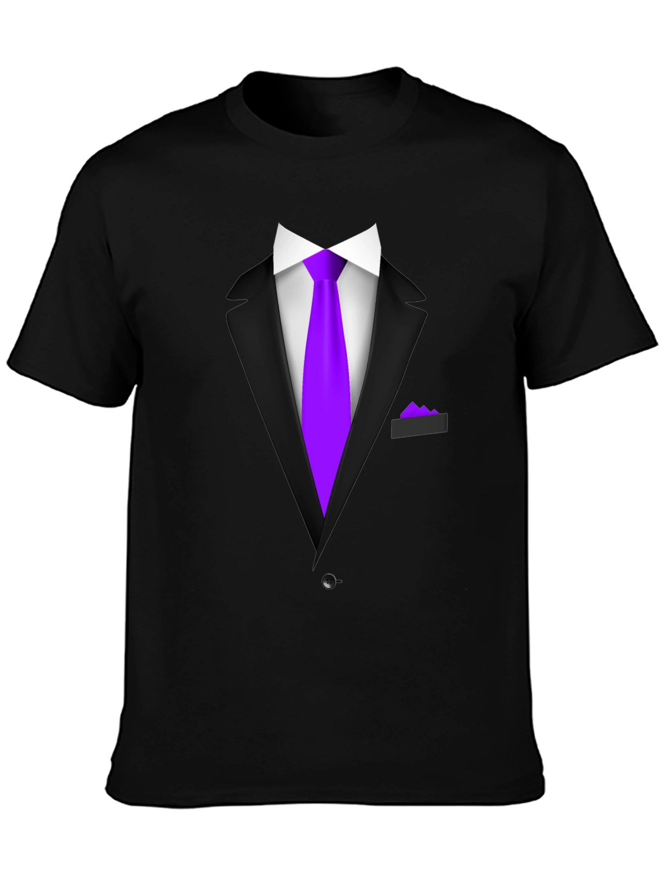 Suit & Tie Graphic Tee - Novelty Fashion