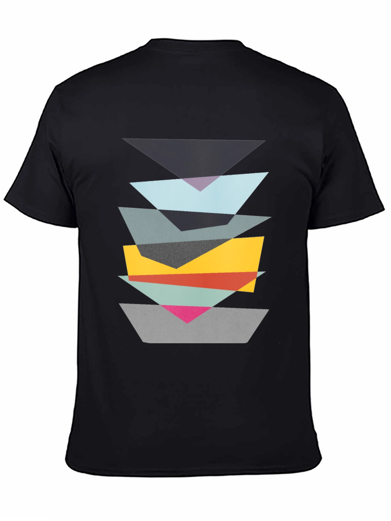 Abstract Geometric Tee - Modern Style