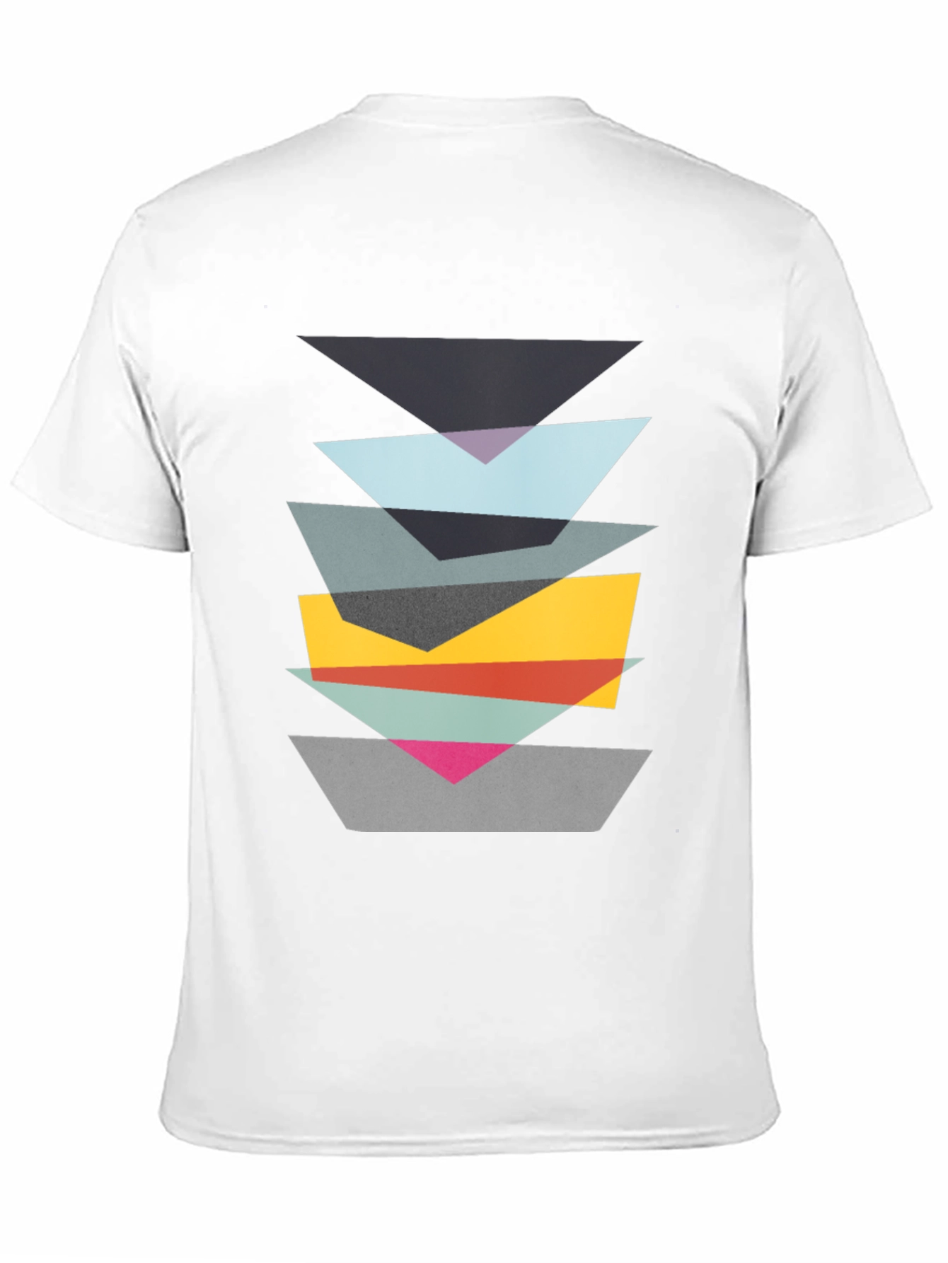 Abstract Geometric Tee - Modern Style
