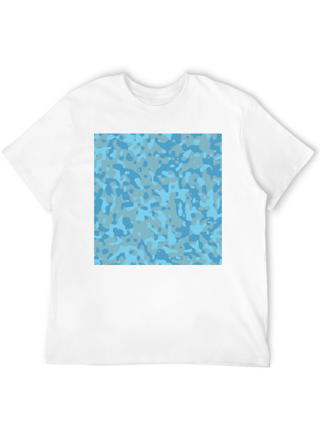 Urban Camo Tee - Stylish Black T-Shirt