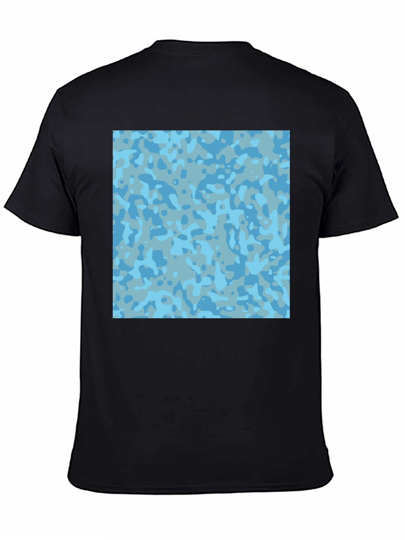Urban Camo Tee - Stylish Black T-Shirt
