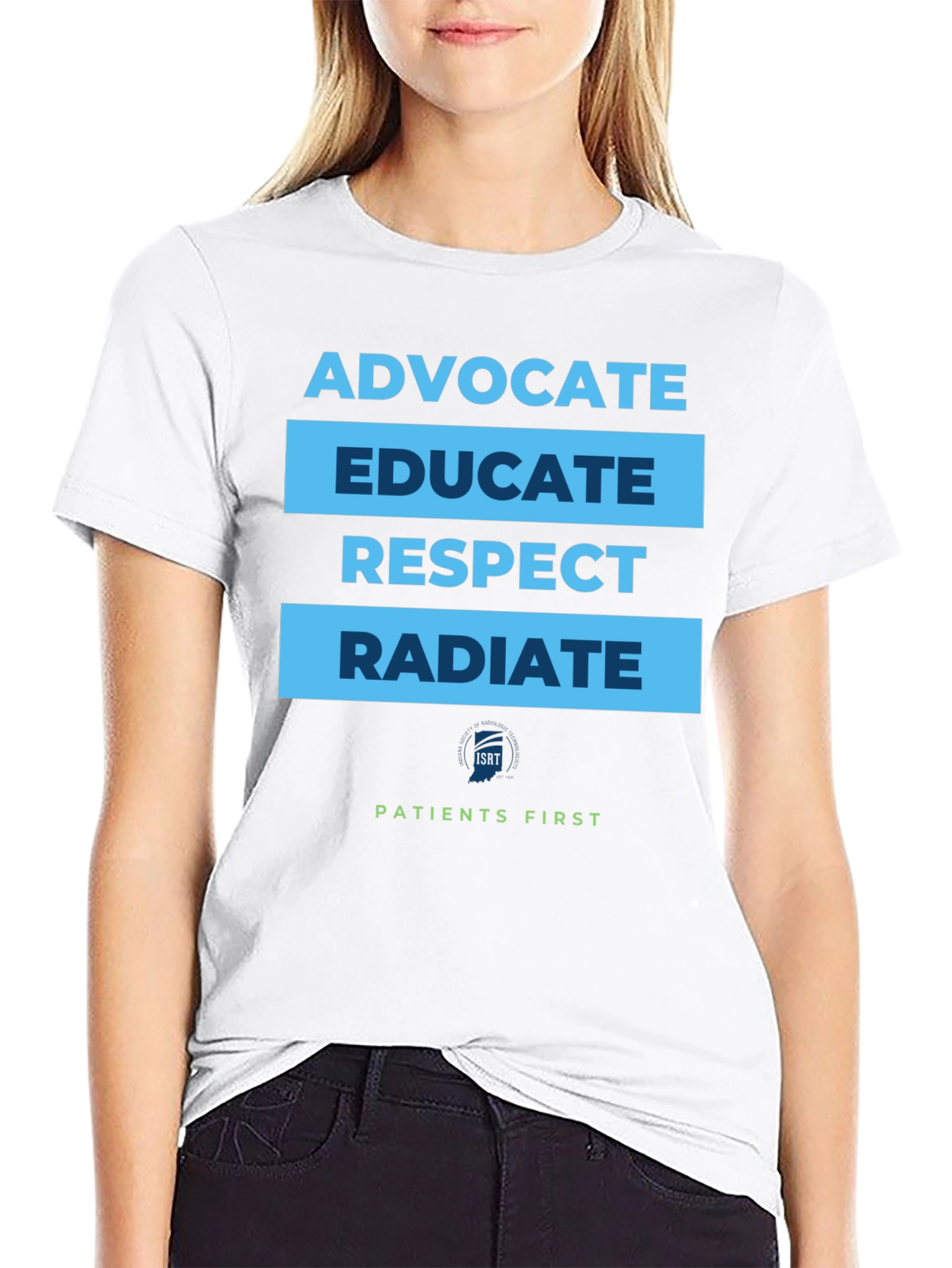 Advocate Educate Respect Radiate Graphic Tee