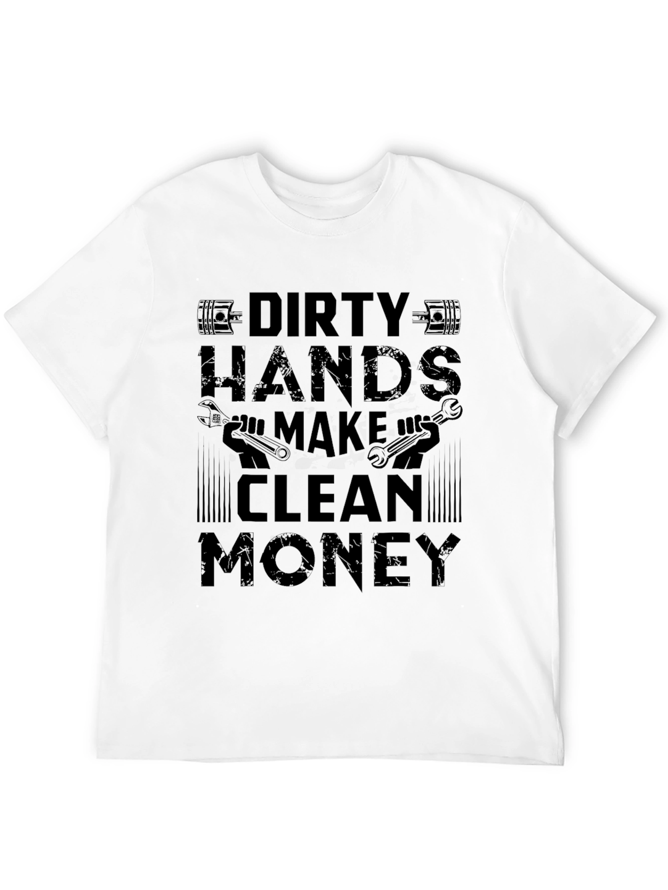 Dirty Hands Clean Money Graphic T-Shirt