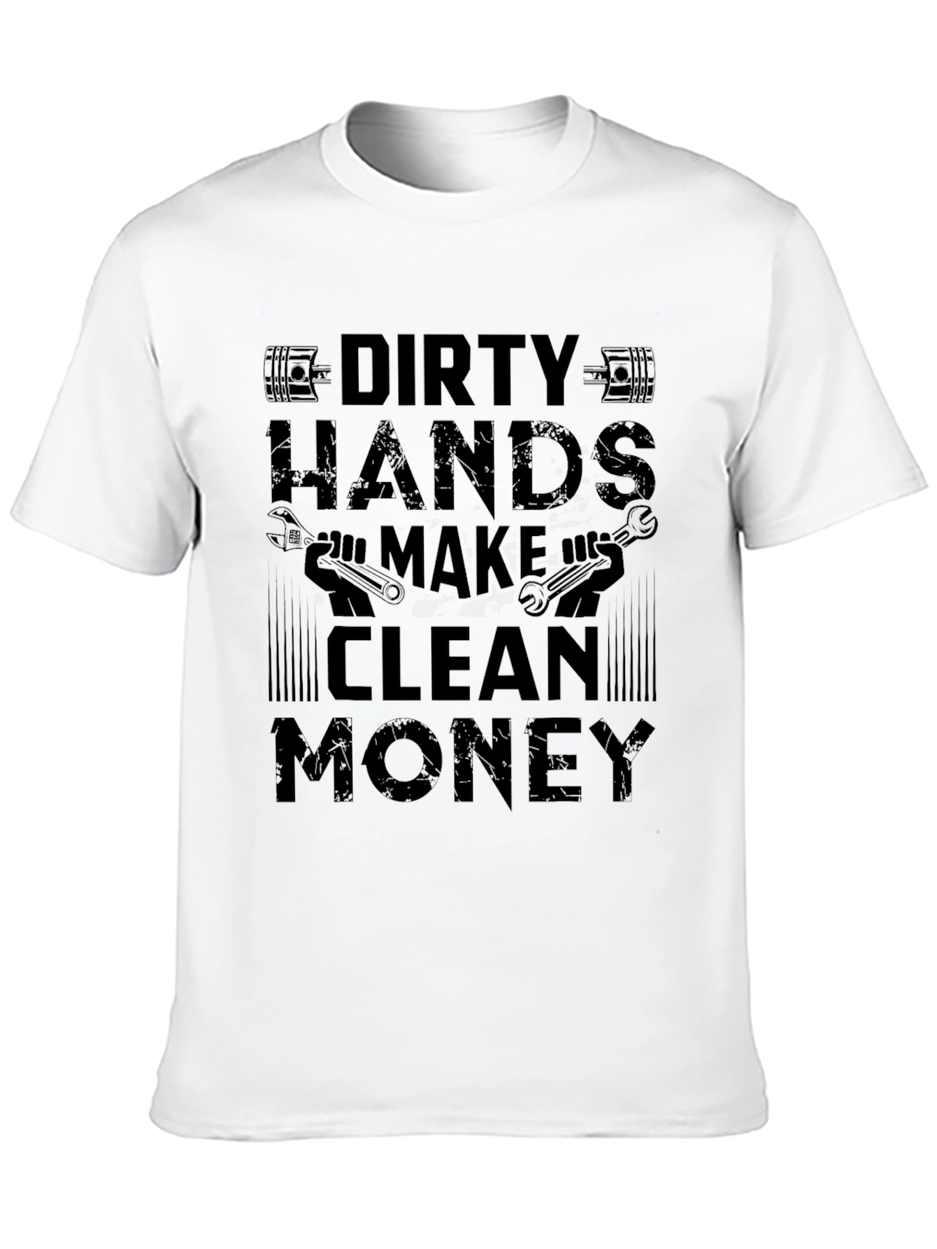 Dirty Hands Clean Money Graphic T-Shirt