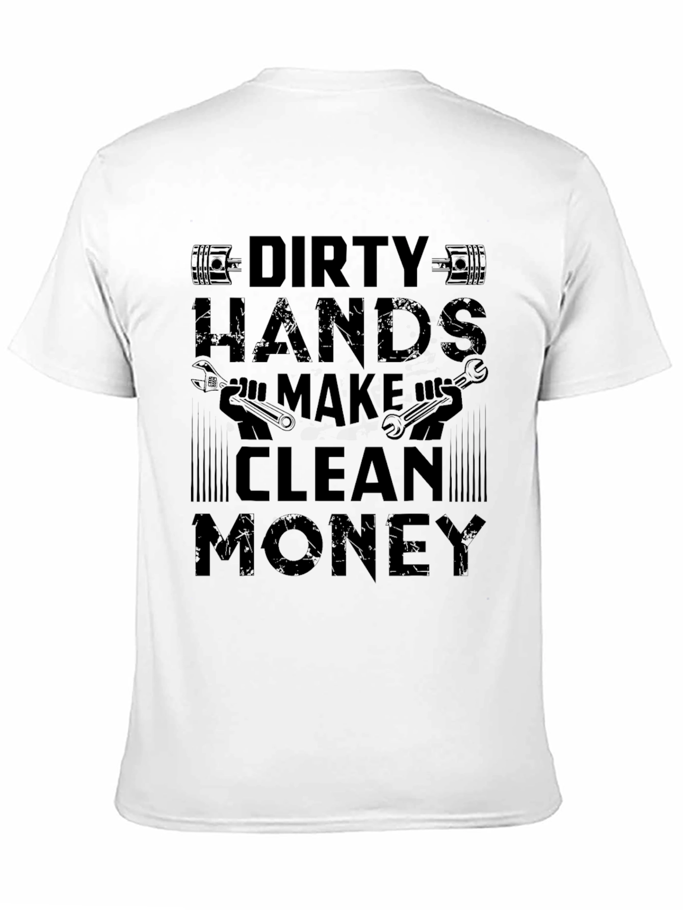 Dirty Hands Clean Money Graphic T-Shirt