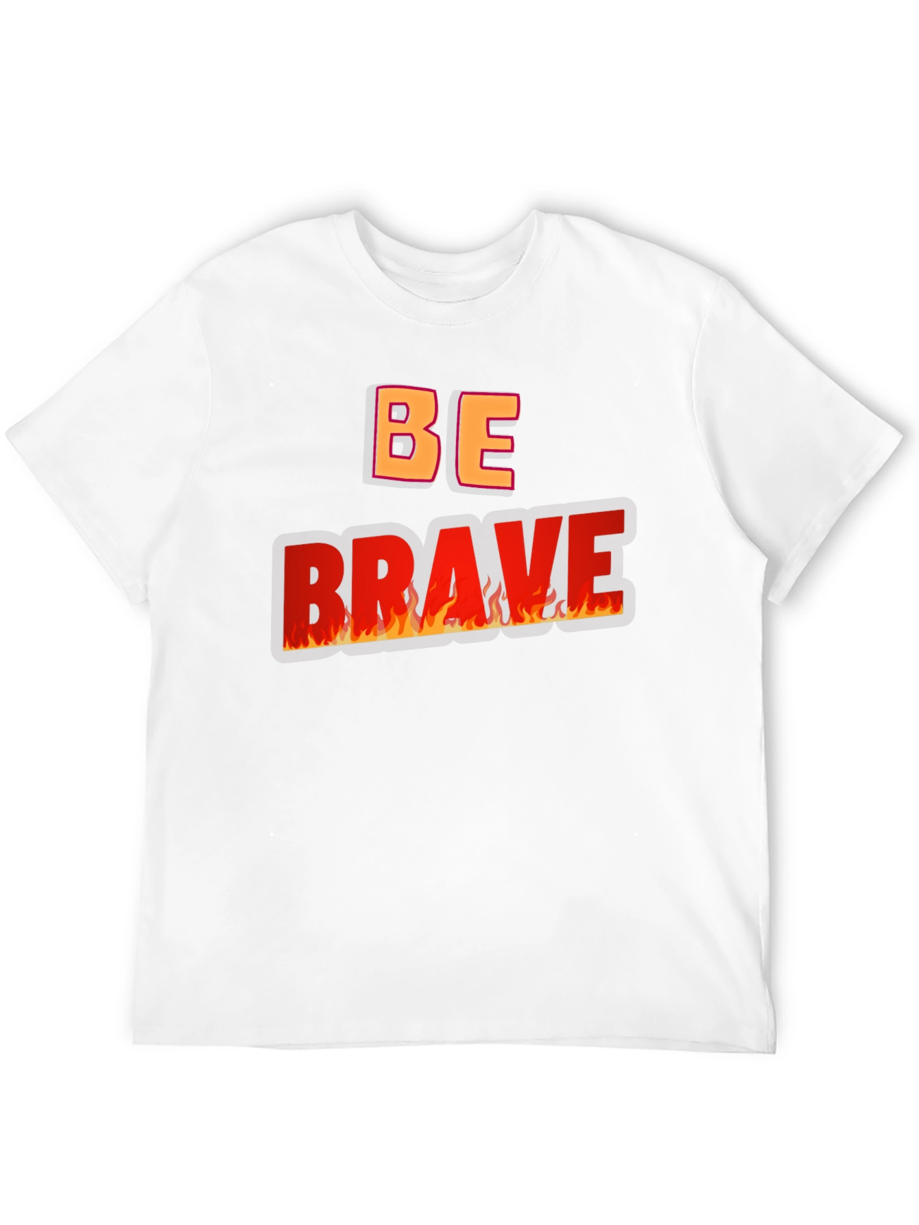 Be Brave Graphic Tee - Black