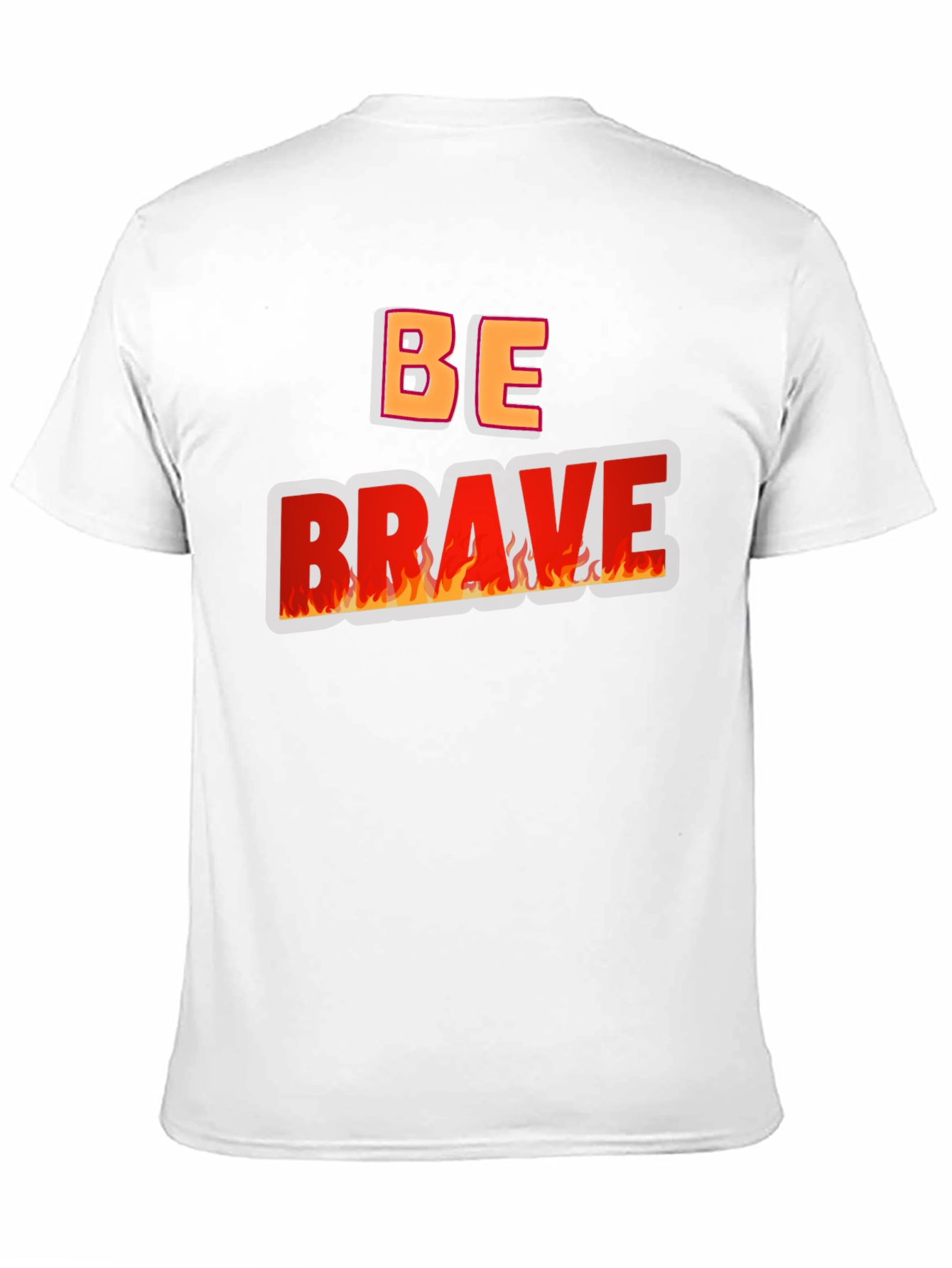 Be Brave Graphic Tee - Black