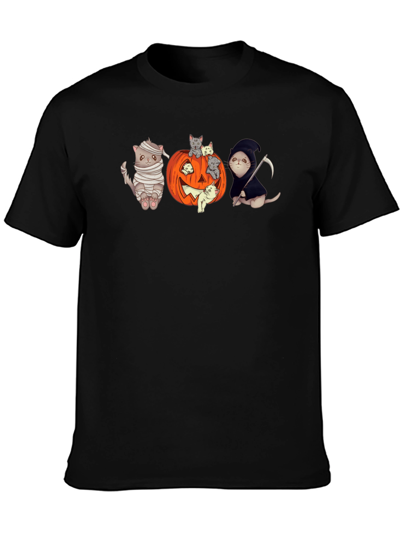 Halloween Cats Graphic Tee