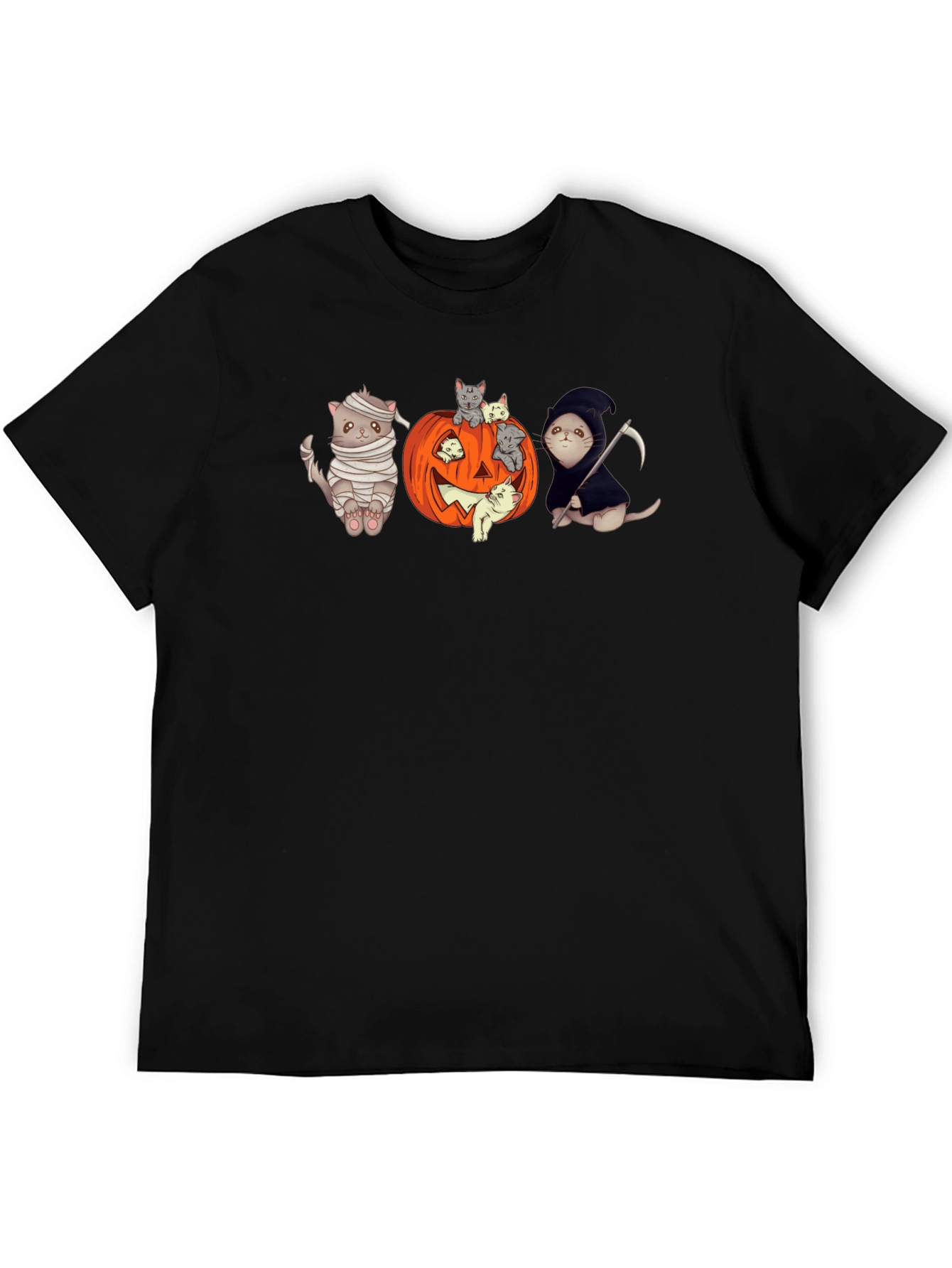 Halloween Cats Graphic Tee
