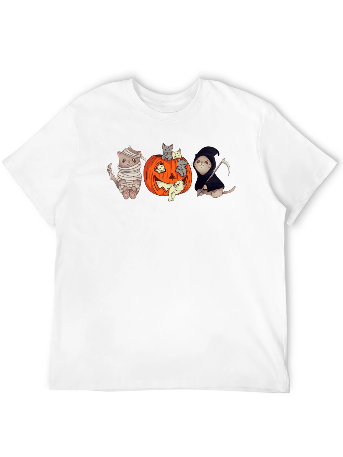Halloween Cats Graphic Tee