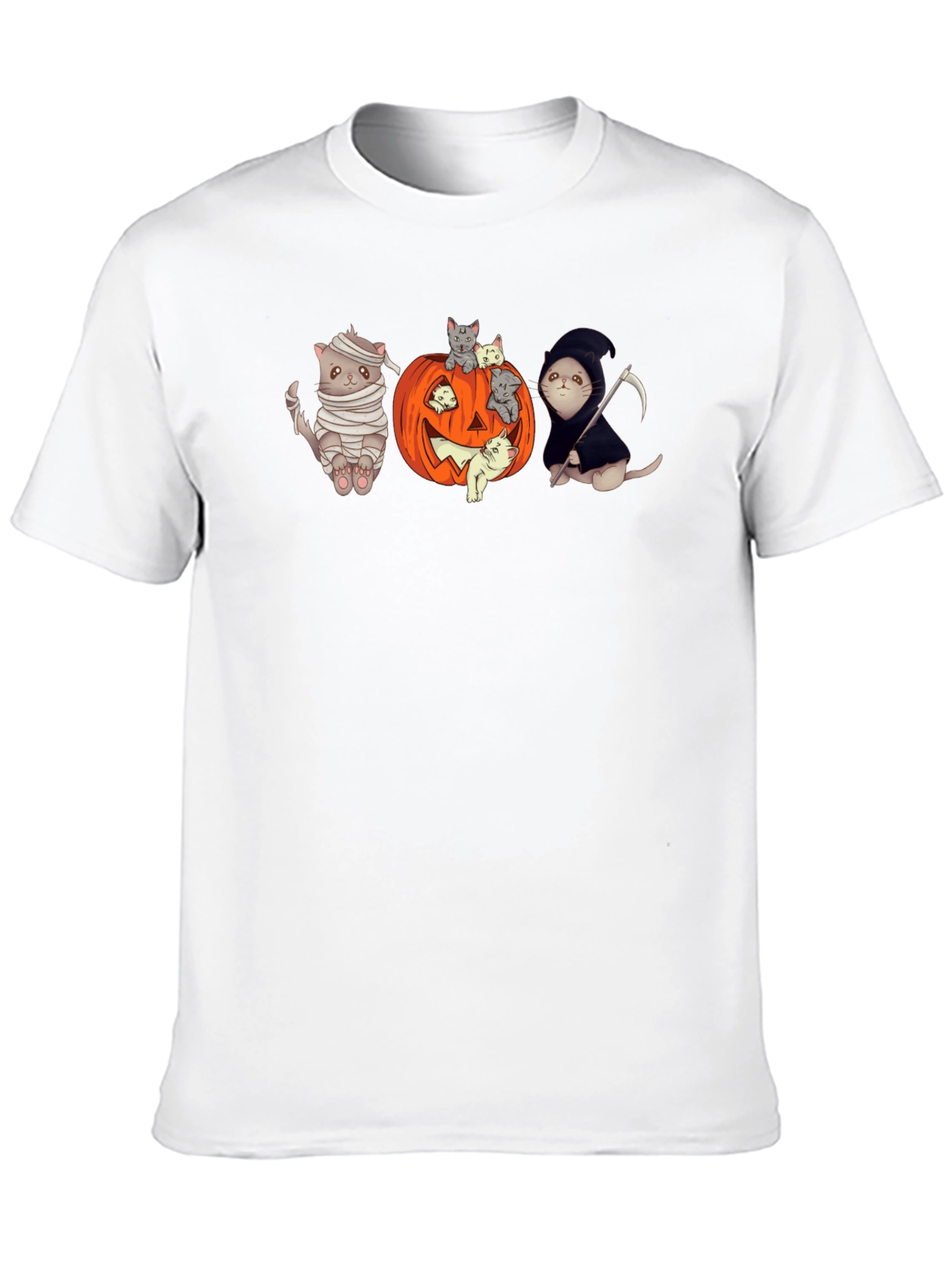 Halloween Cats Graphic Tee
