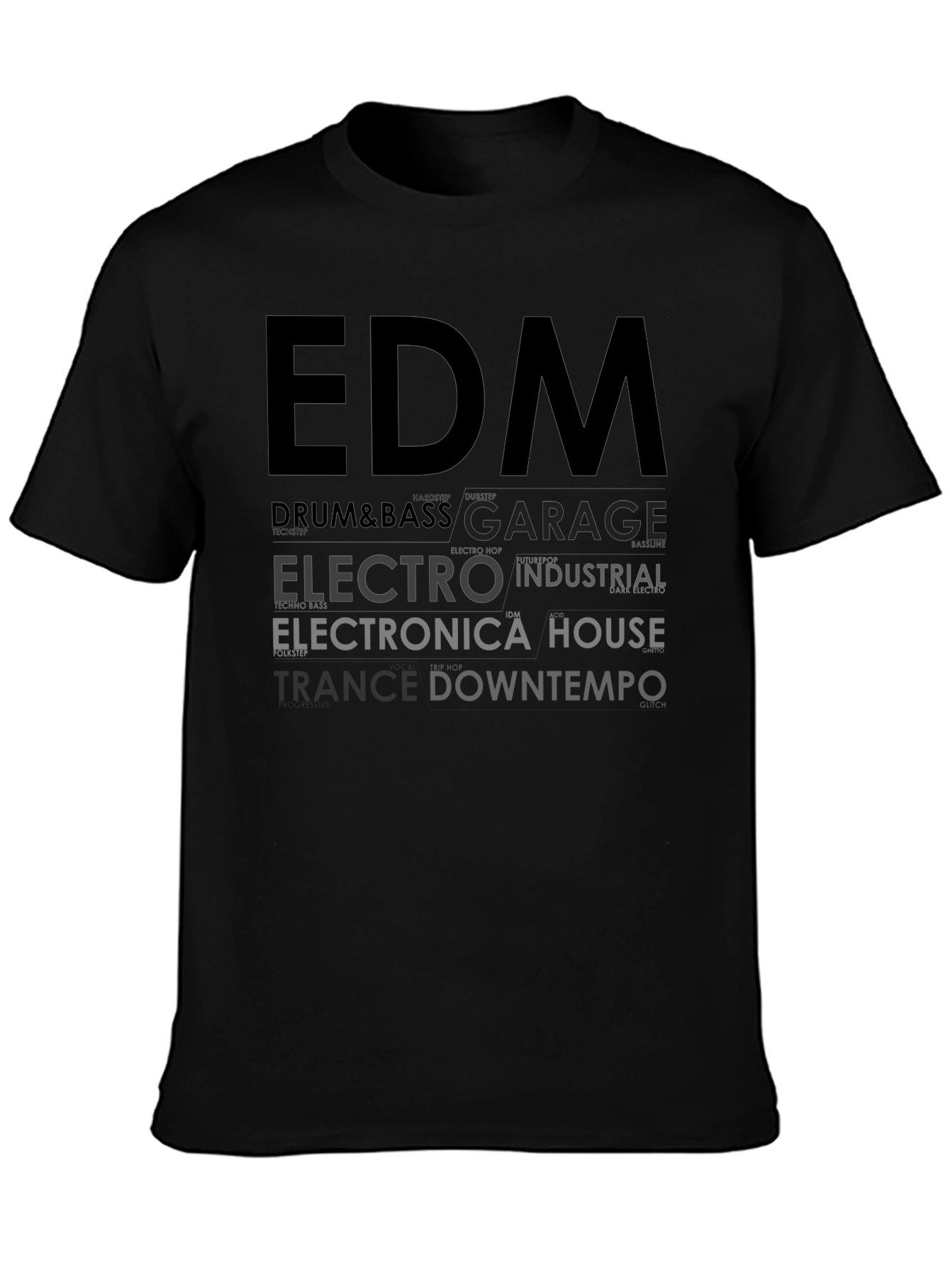EDM Music Genres T-Shirt