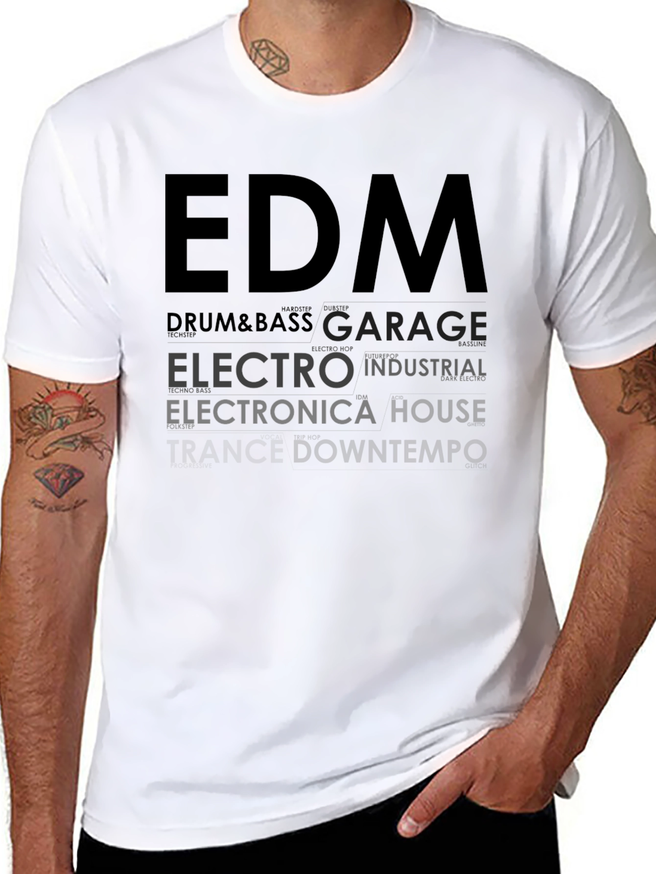 EDM Music Genres T-Shirt