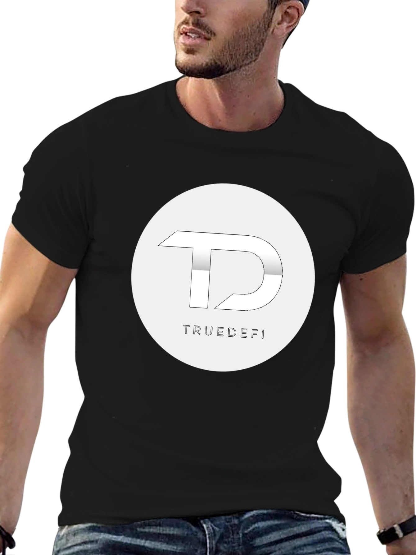 TrueDefi Black T-Shirt - Crypto Fashion