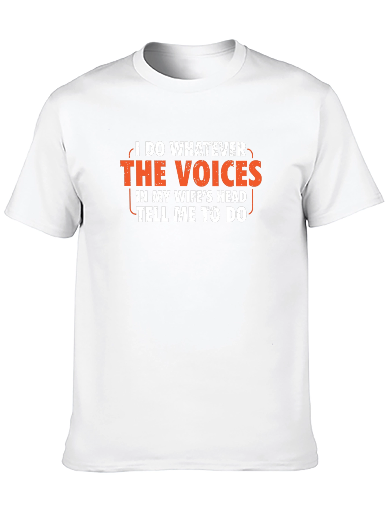 Humorous Wifes Voices Graphic T-Shirt