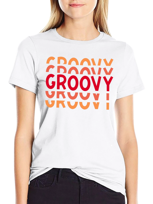 Groovy Retro Graphic T-Shirt - Vintage Style Tee