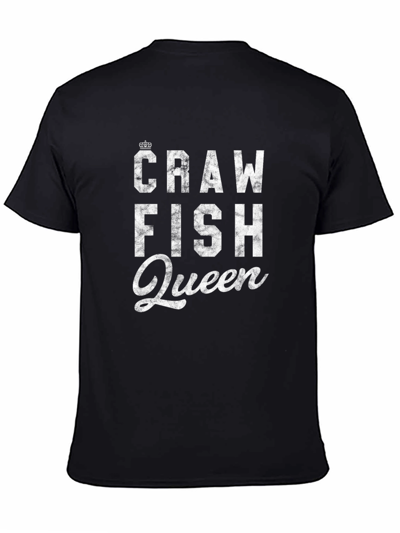 Crawfish Queen Graphic Tee - Black
