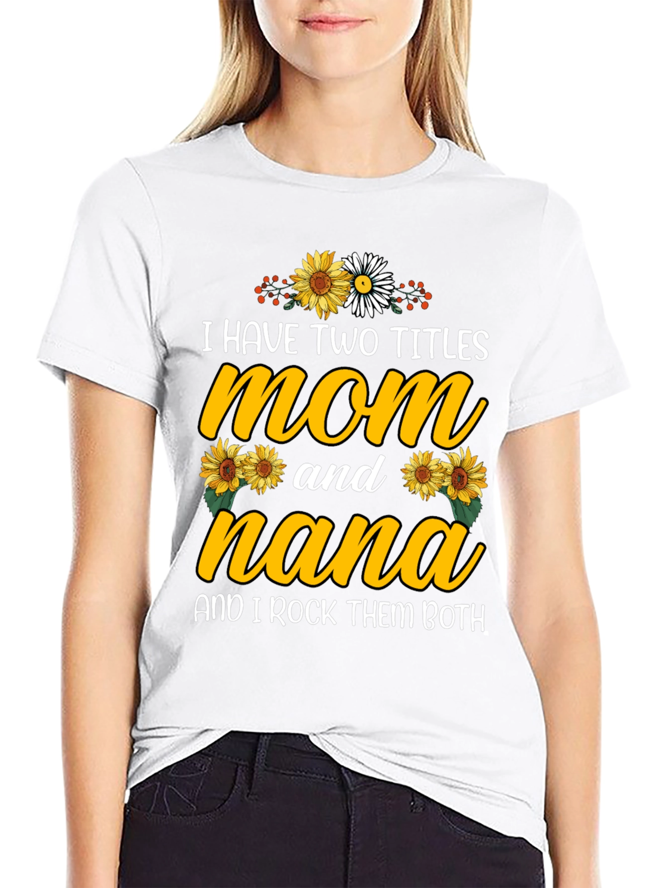 Mom and Nana Graphic T-Shirt