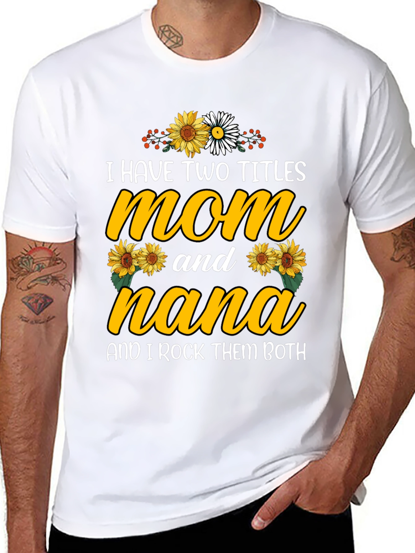 Mom and Nana Graphic T-Shirt