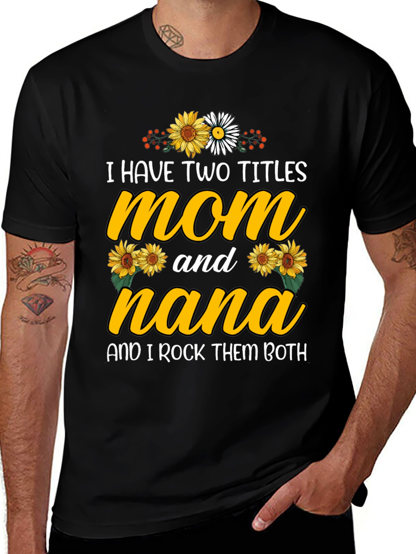 Mom and Nana Graphic T-Shirt