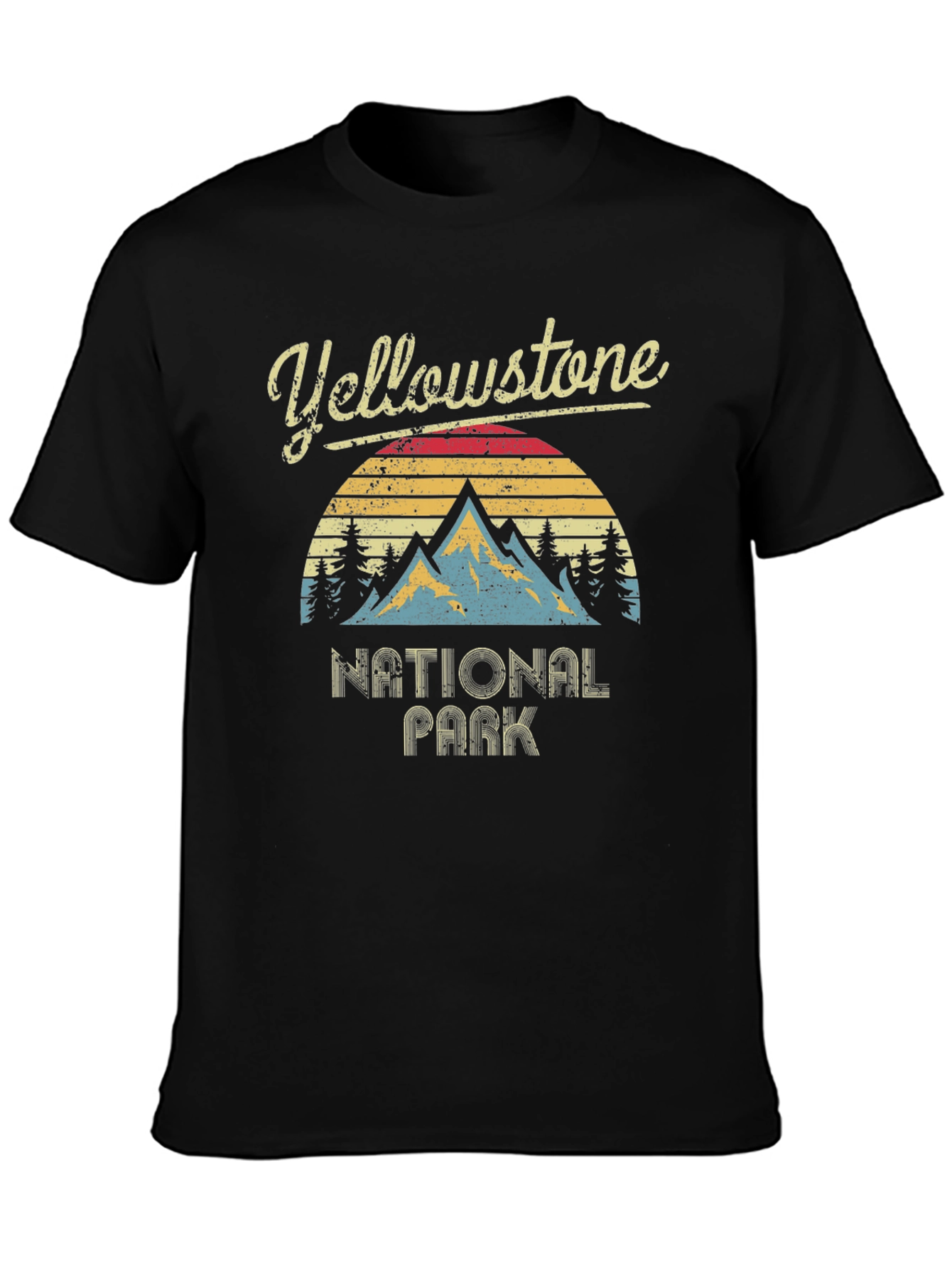 Yellowstone National Park Retro Graphic Tee