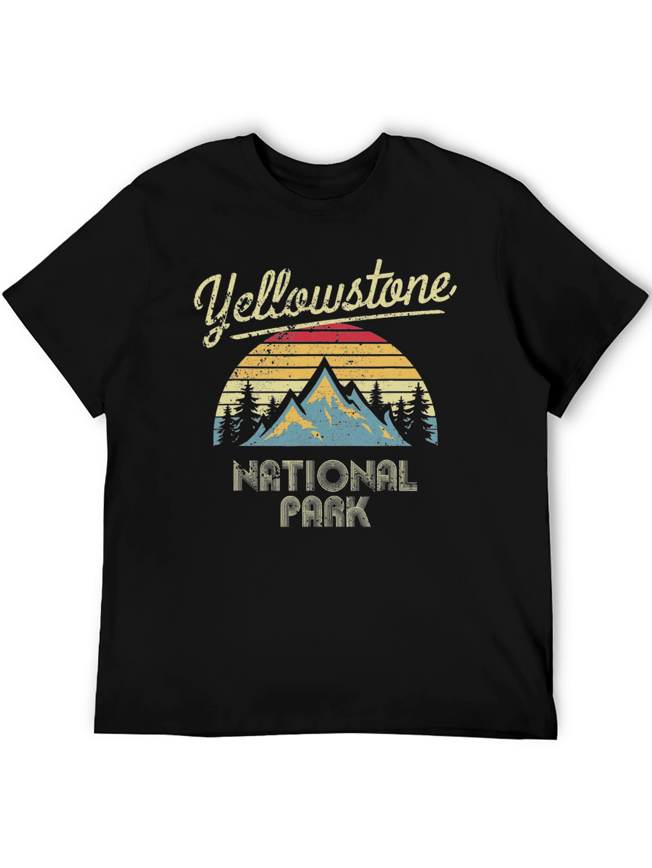 Yellowstone National Park Retro Graphic Tee