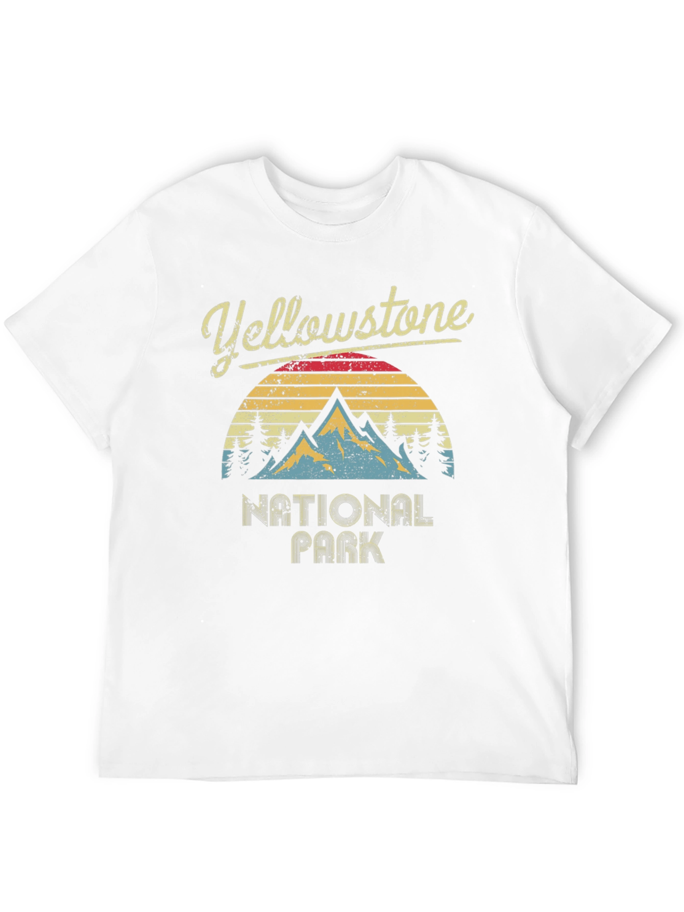 Yellowstone National Park Retro Graphic Tee