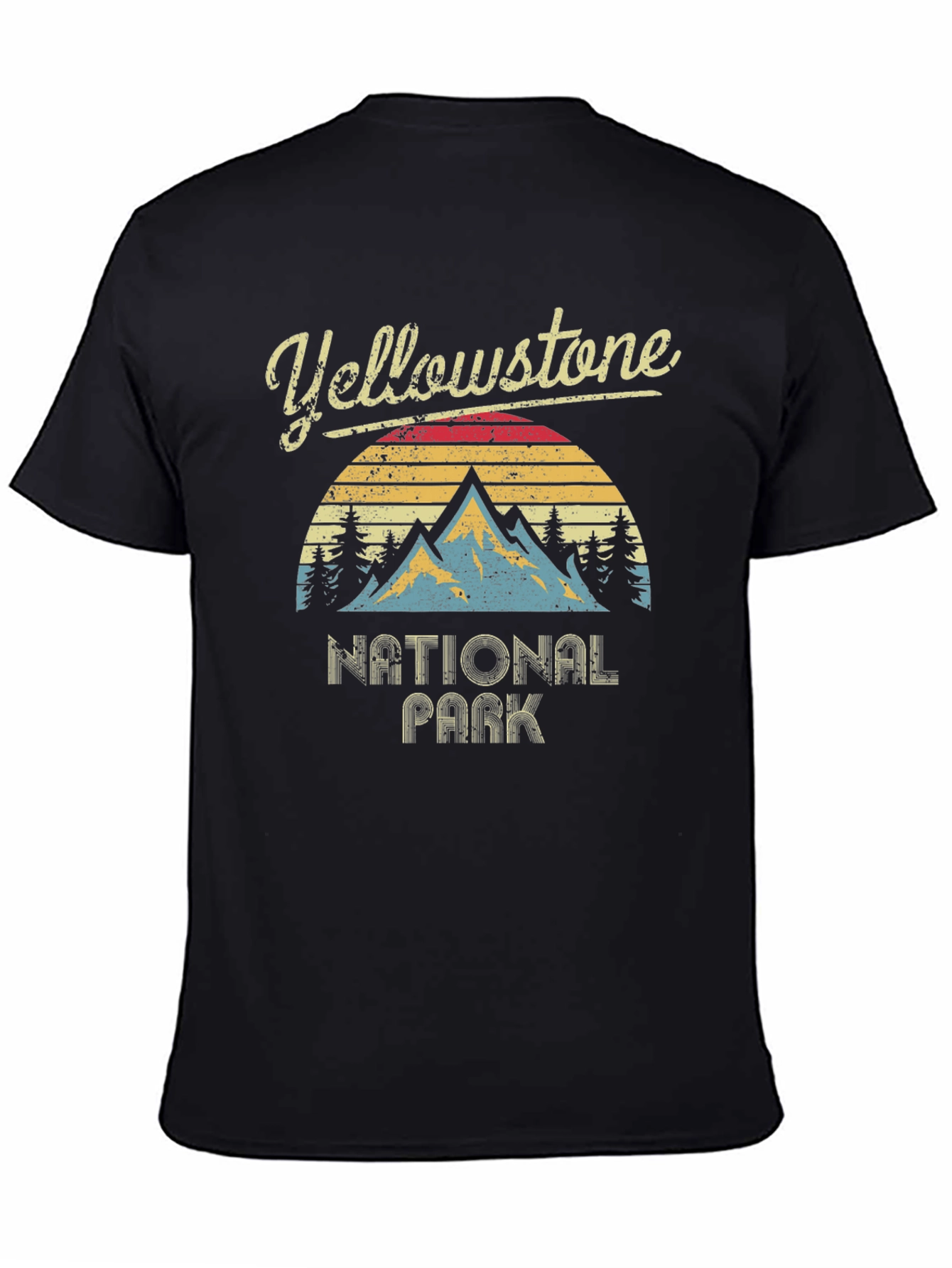 Yellowstone National Park Retro Graphic Tee
