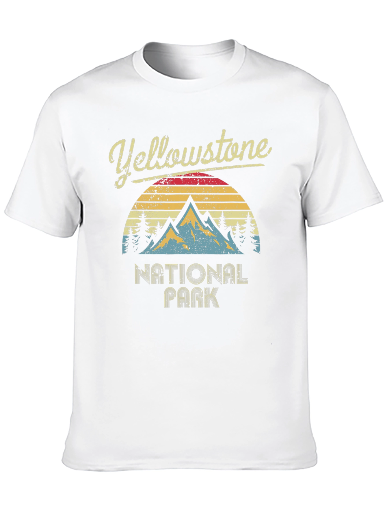 Yellowstone National Park Retro Graphic Tee