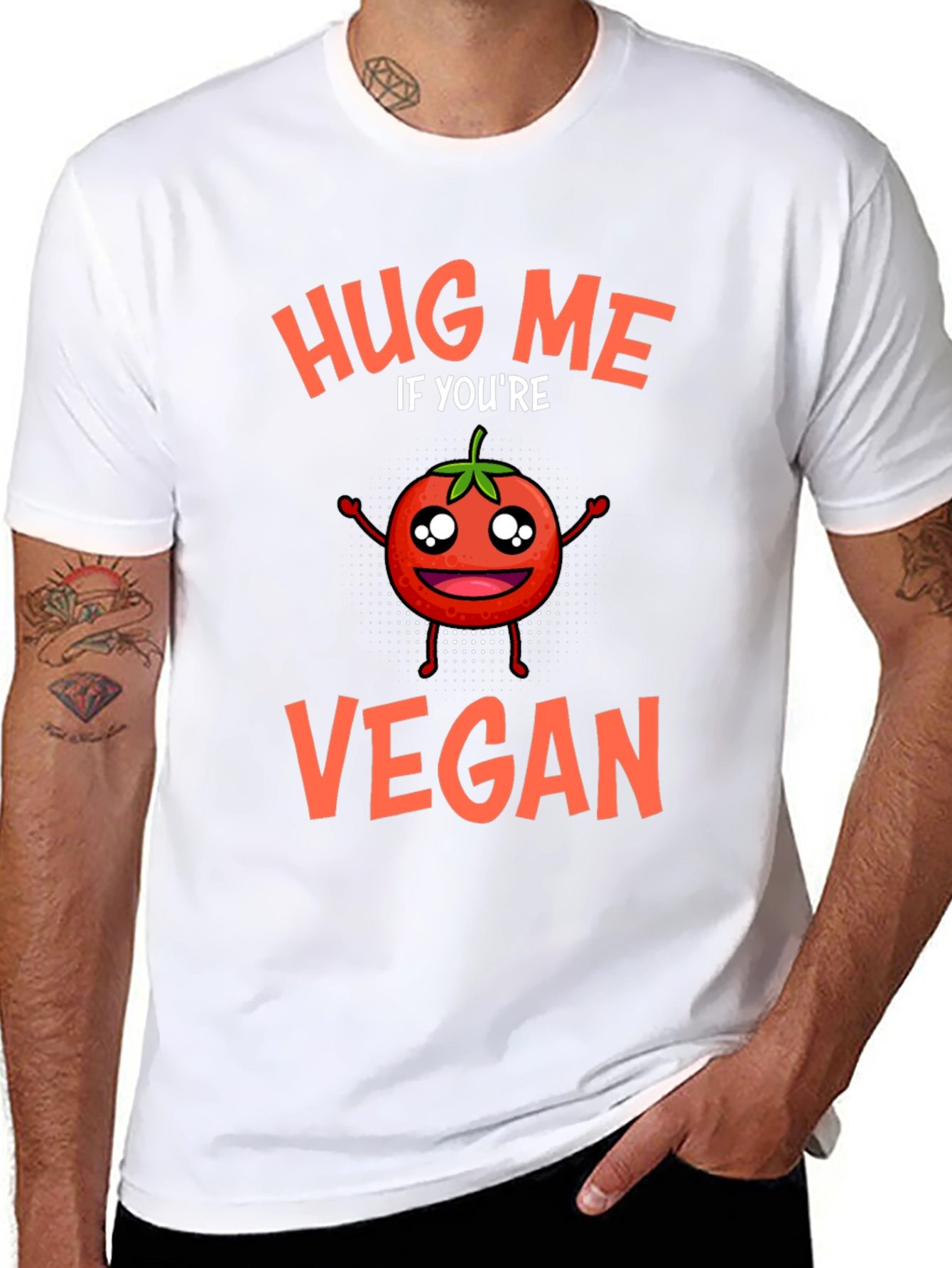 Hug Me If Youre Vegan T-Shirt