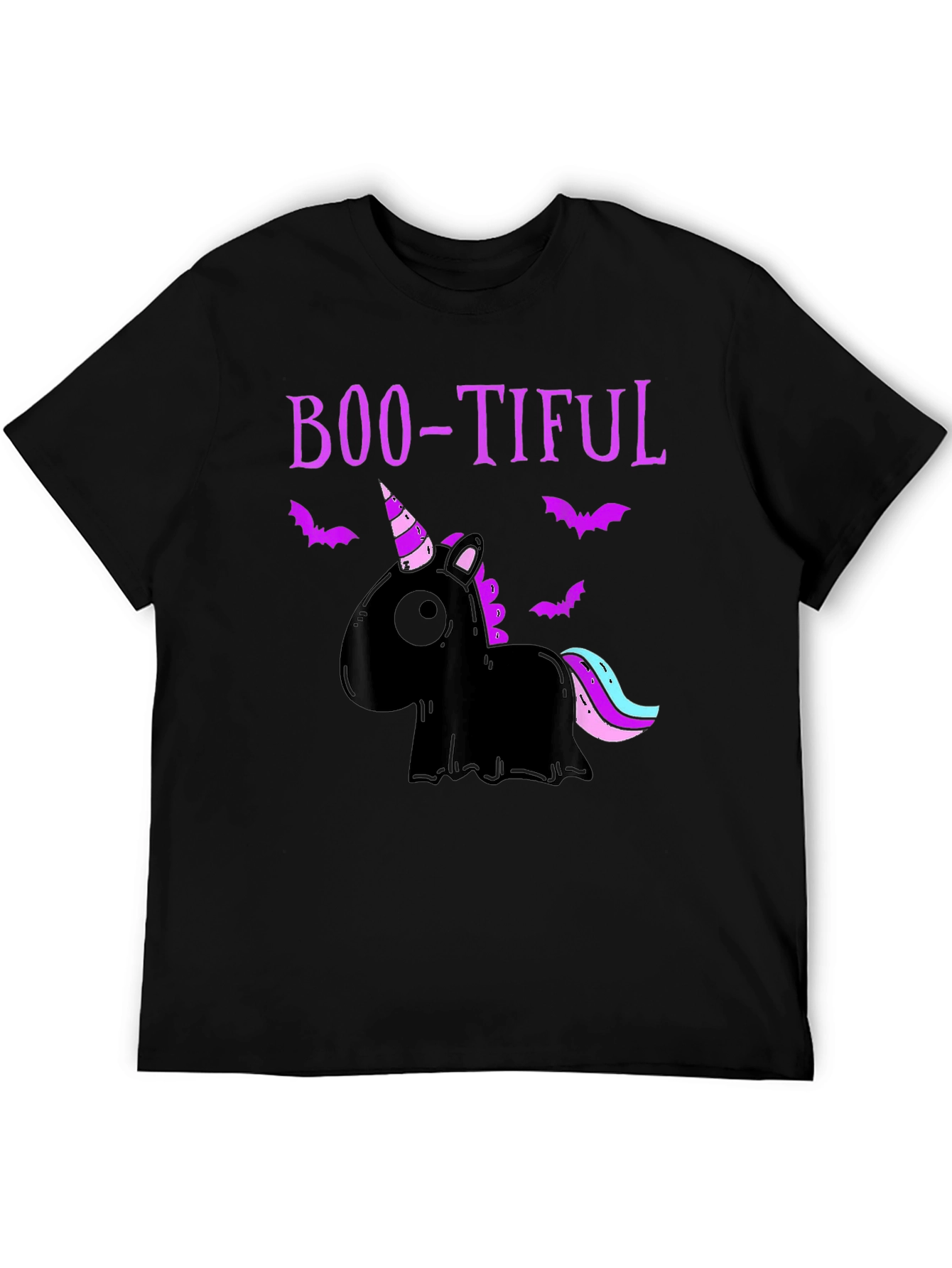 Boo-Tiful Halloween Unicorn Graphic Tee