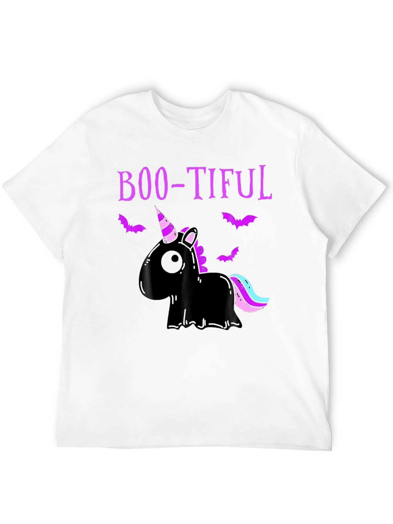 Boo-Tiful Halloween Unicorn Graphic Tee