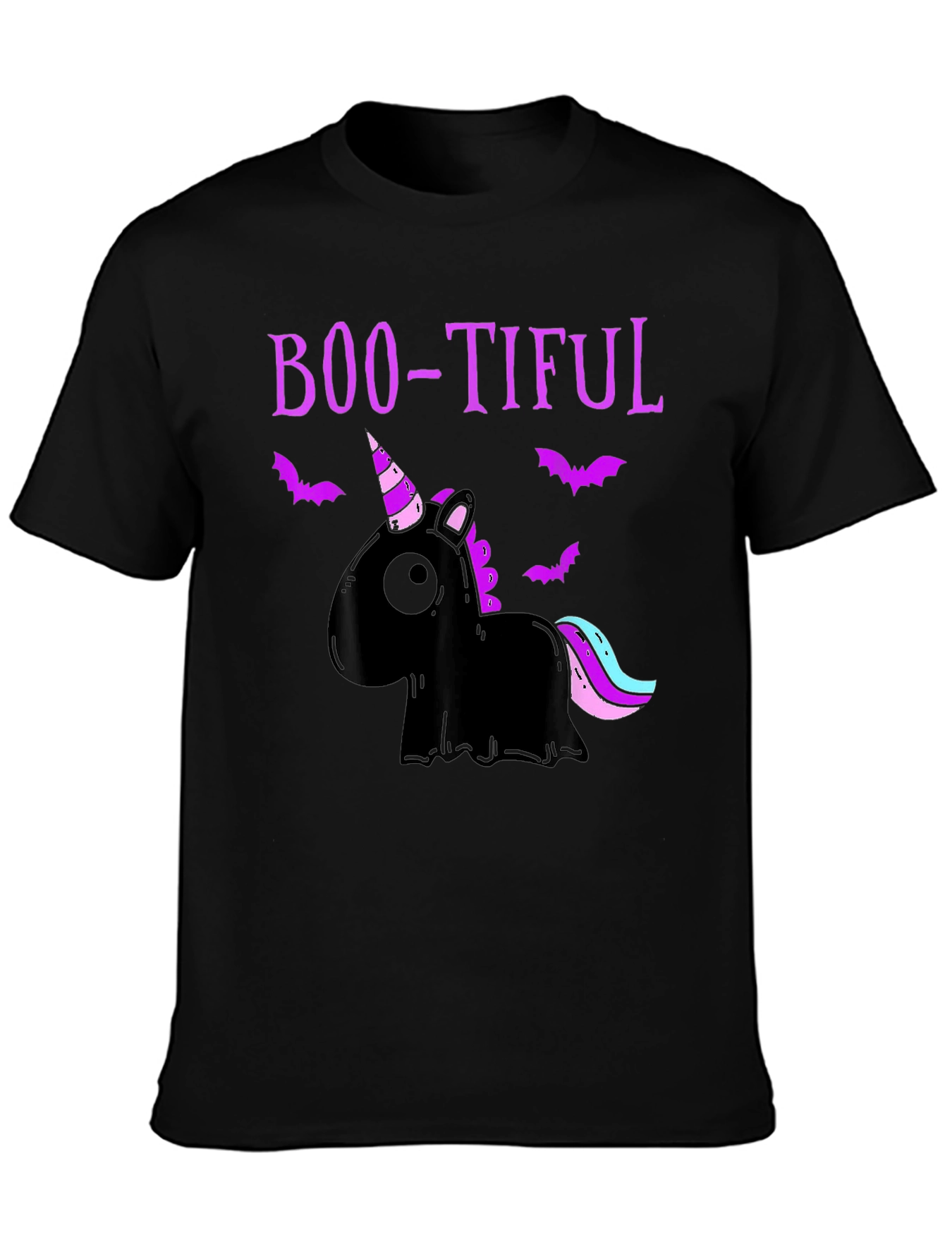 Boo-Tiful Halloween Unicorn Graphic Tee