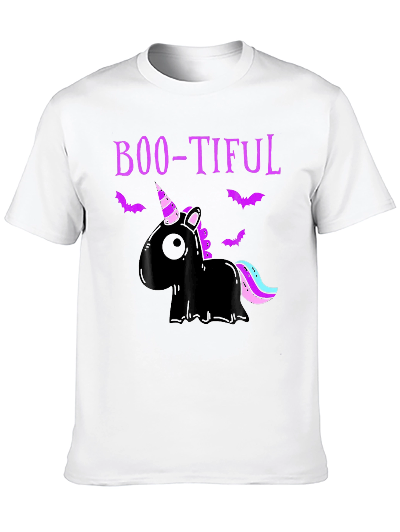 Boo-Tiful Halloween Unicorn Graphic Tee