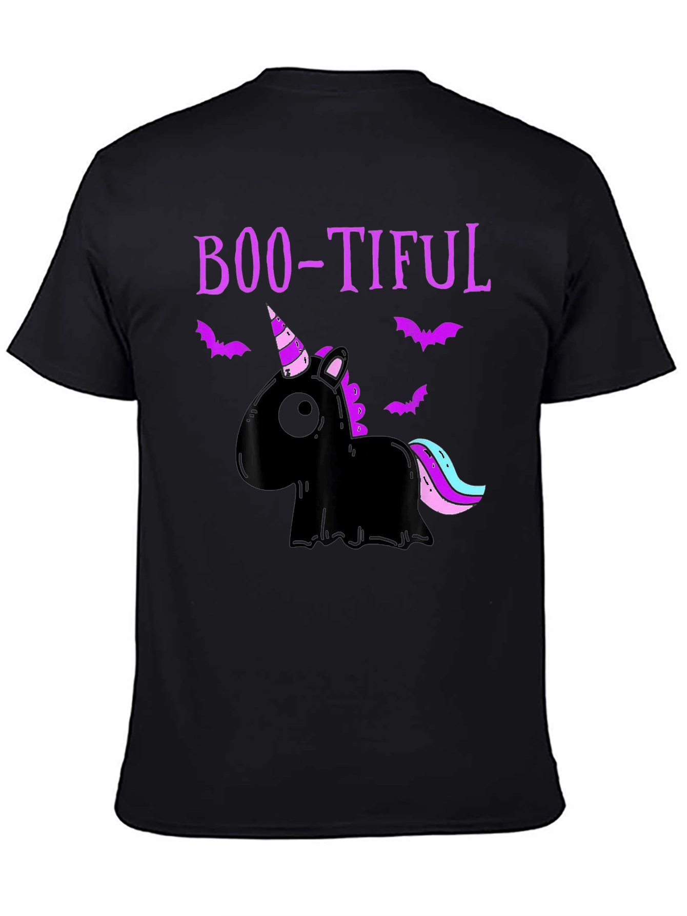 Boo-Tiful Halloween Unicorn Graphic Tee