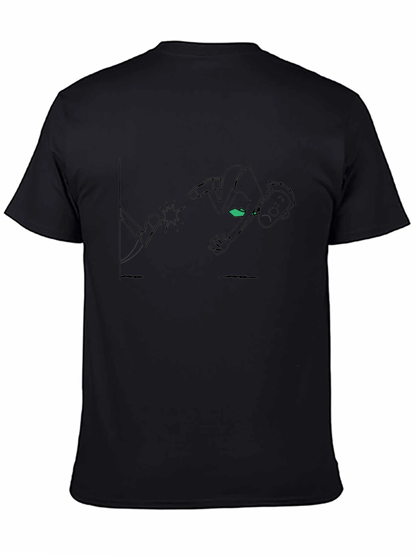 Funny Cartoon Kick T-Shirt