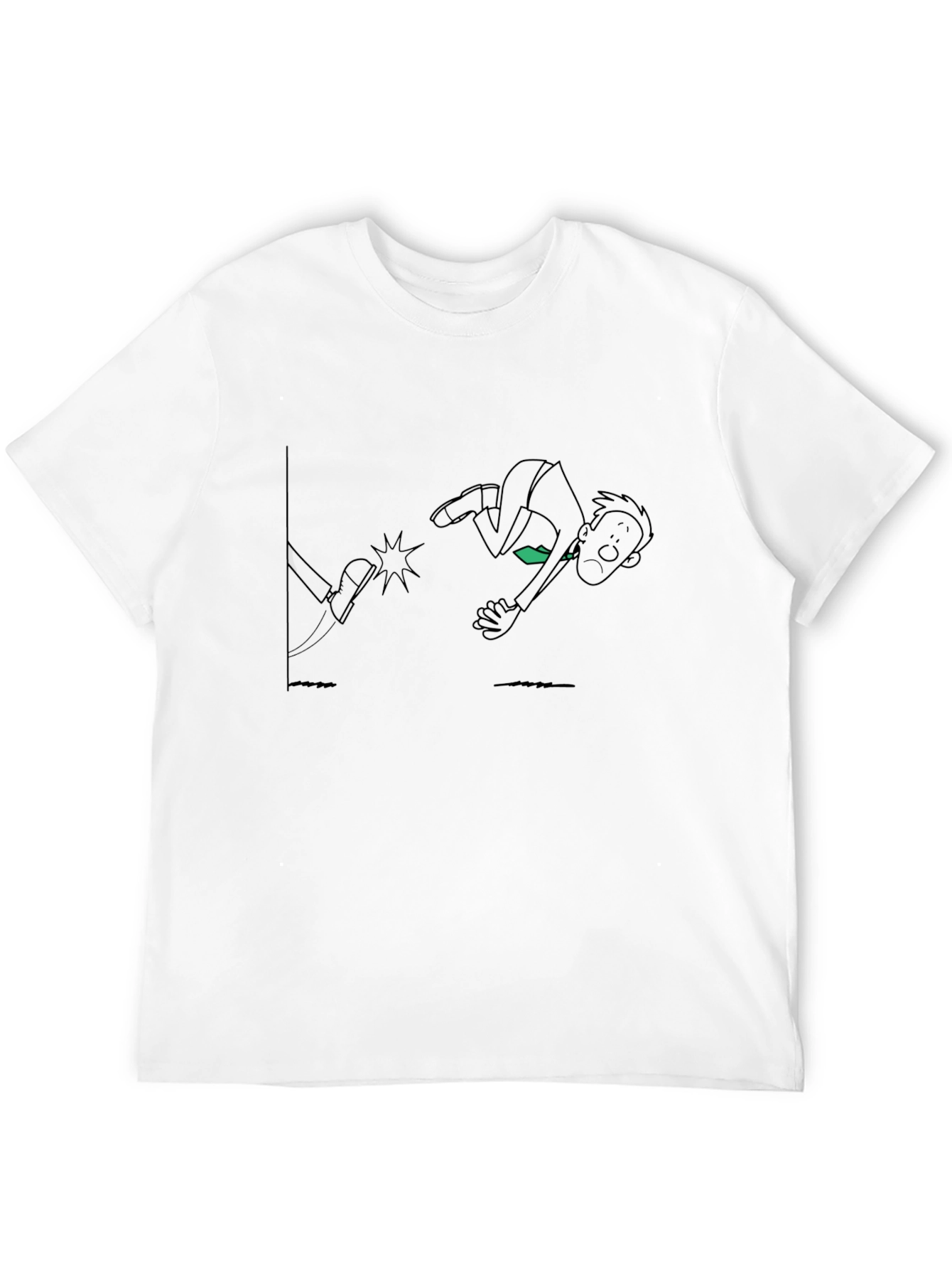 Funny Cartoon Kick T-Shirt