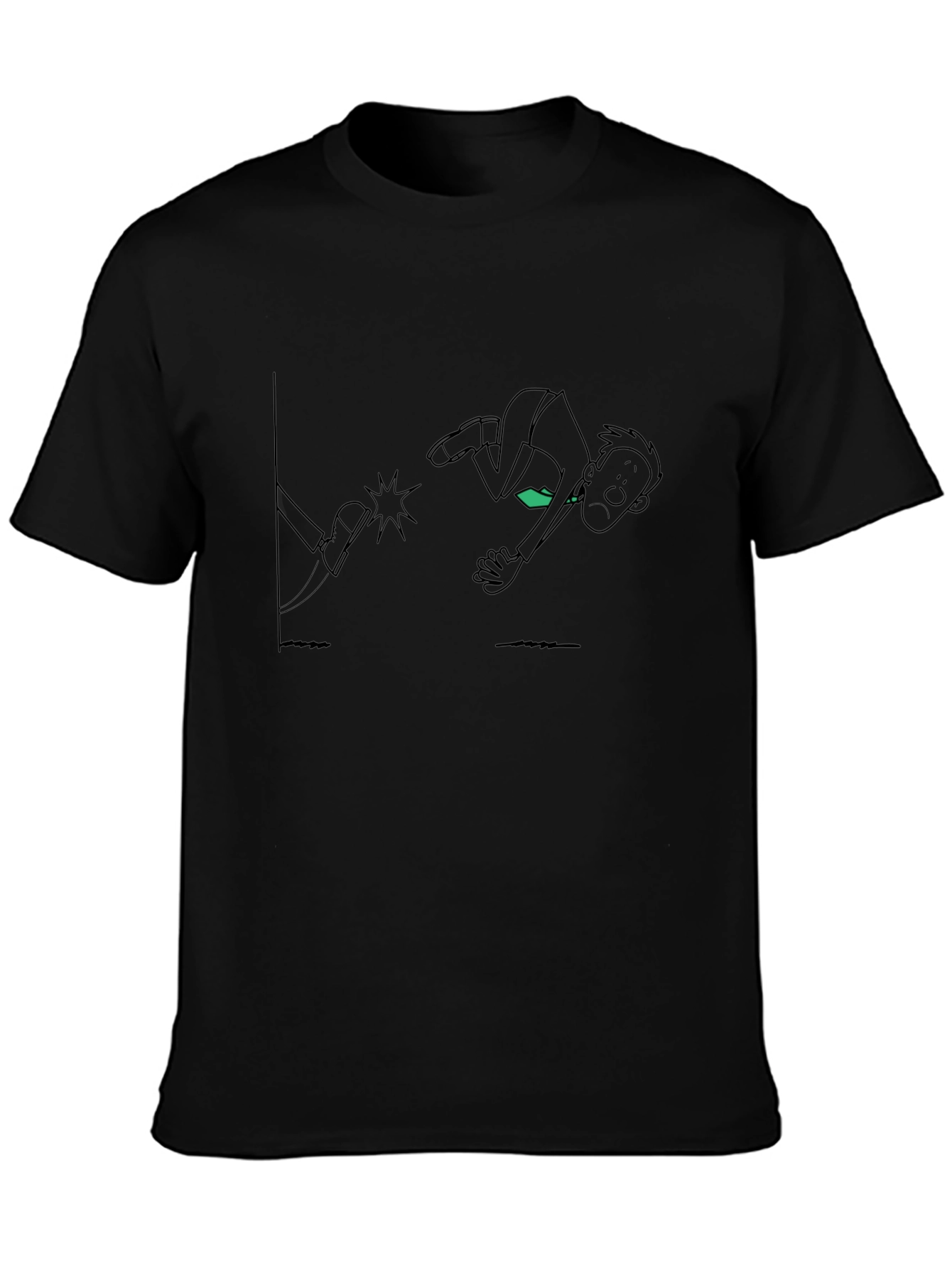 Funny Cartoon Kick T-Shirt