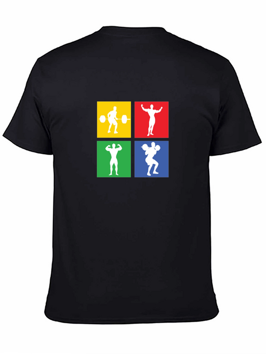 Weightlifting Graphic Tee - Black