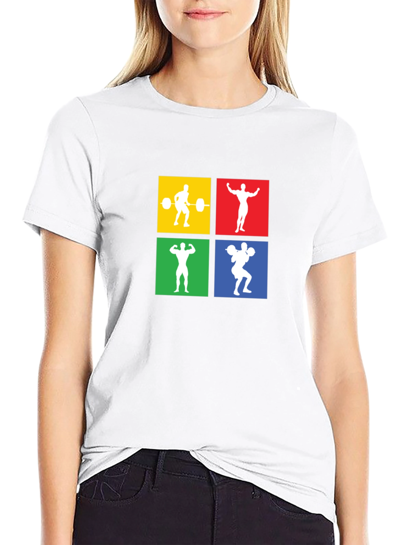 Weightlifting Graphic Tee - Black