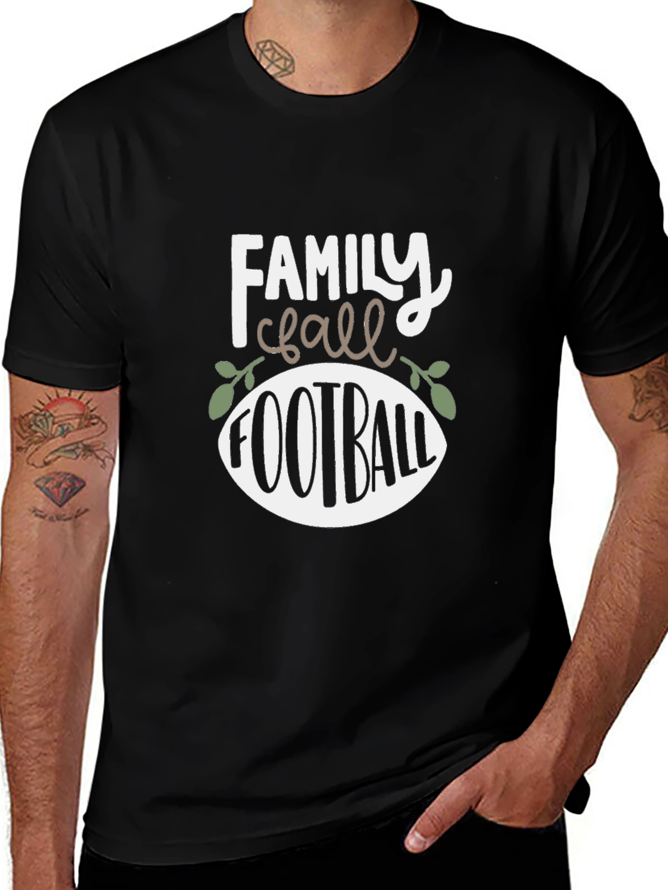 Family Call Football T-Shirt - Game Day Apparel