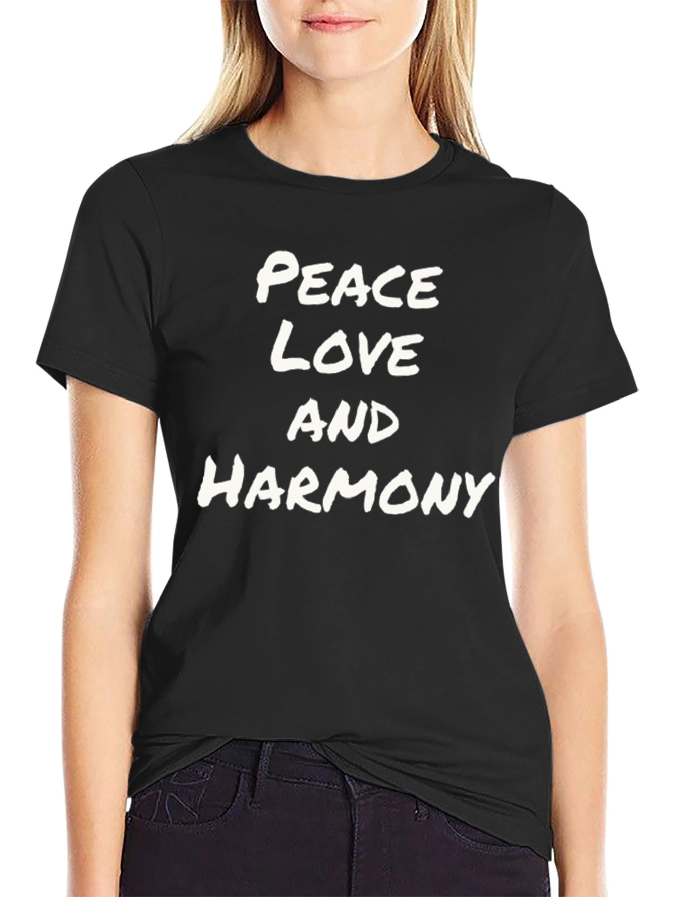 Peace Love and Harmony Graphic Tee