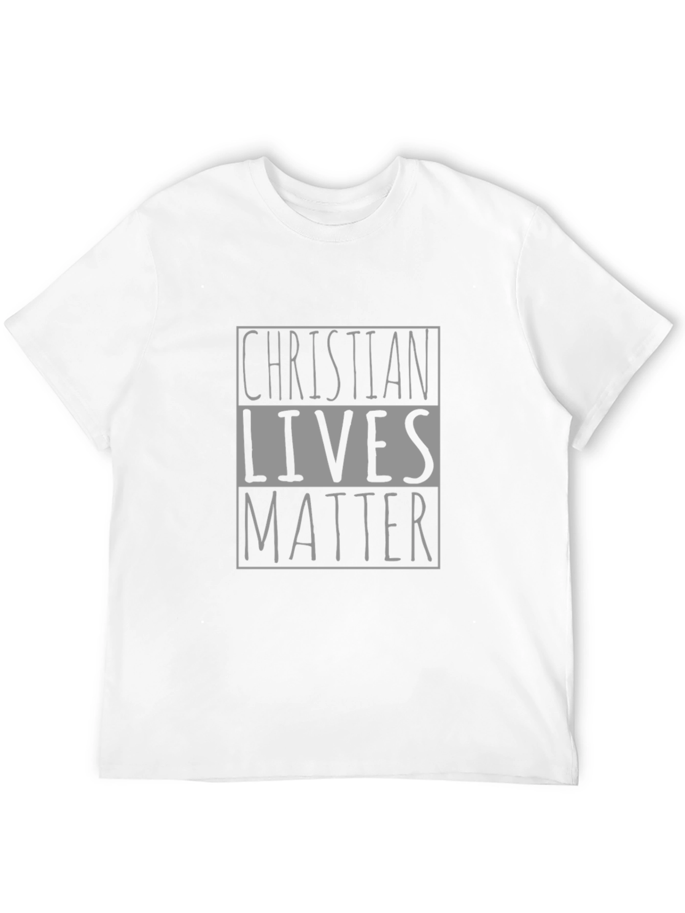 Christian Lives Matter Graphic Tee - Black