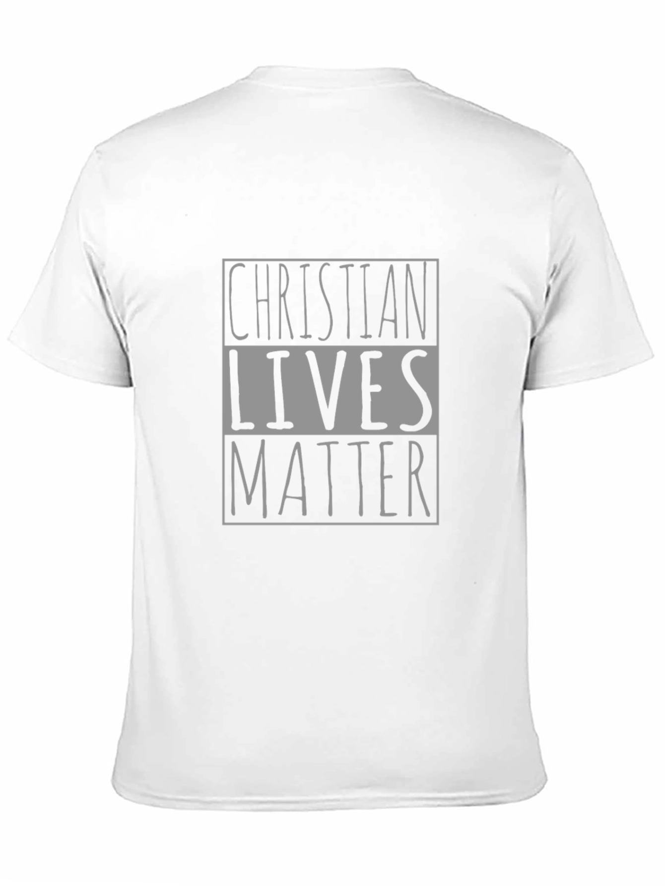 Christian Lives Matter Graphic Tee - Black
