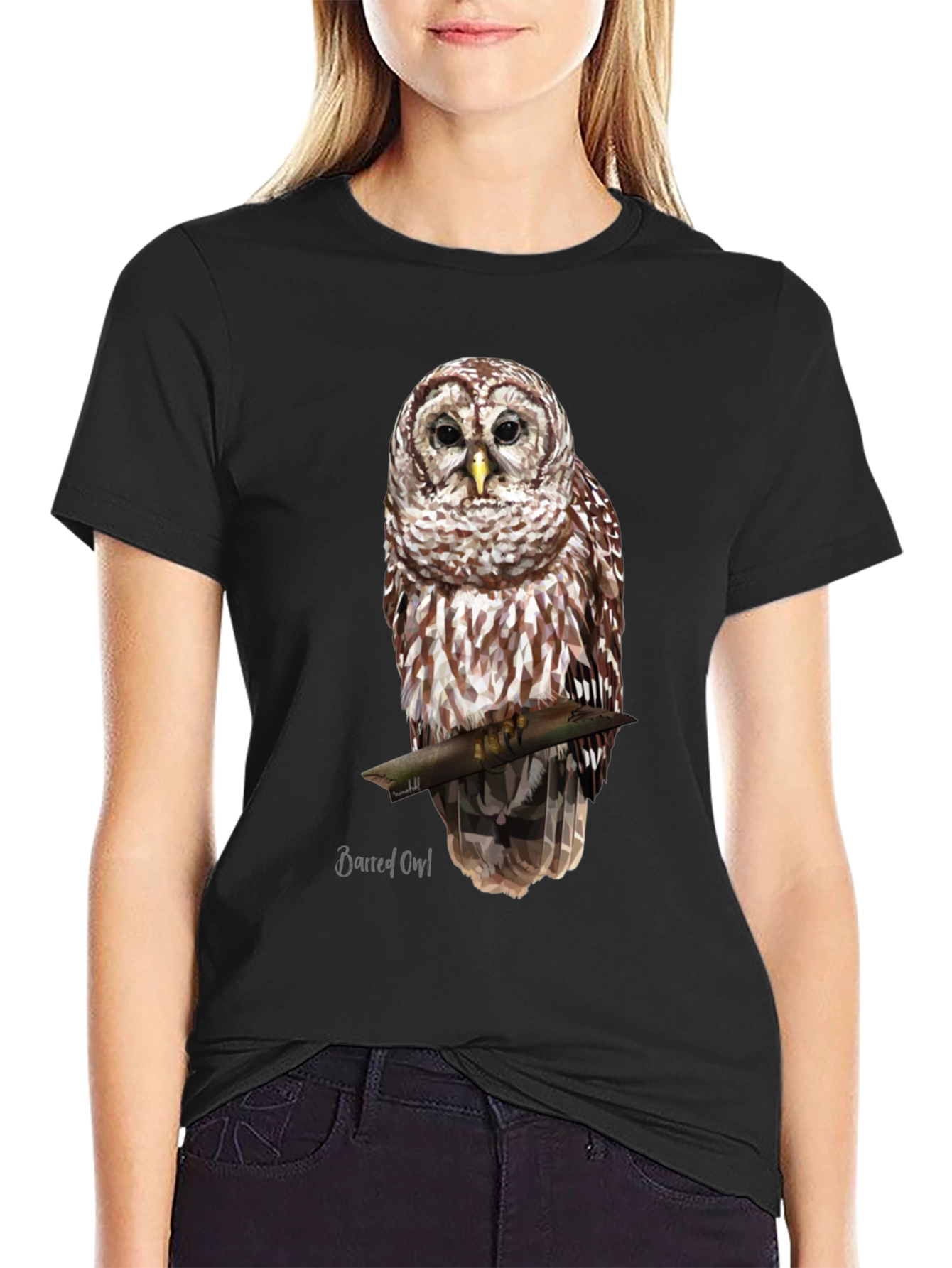 Owl Graphic T-Shirt - Nature Lover Apparel
