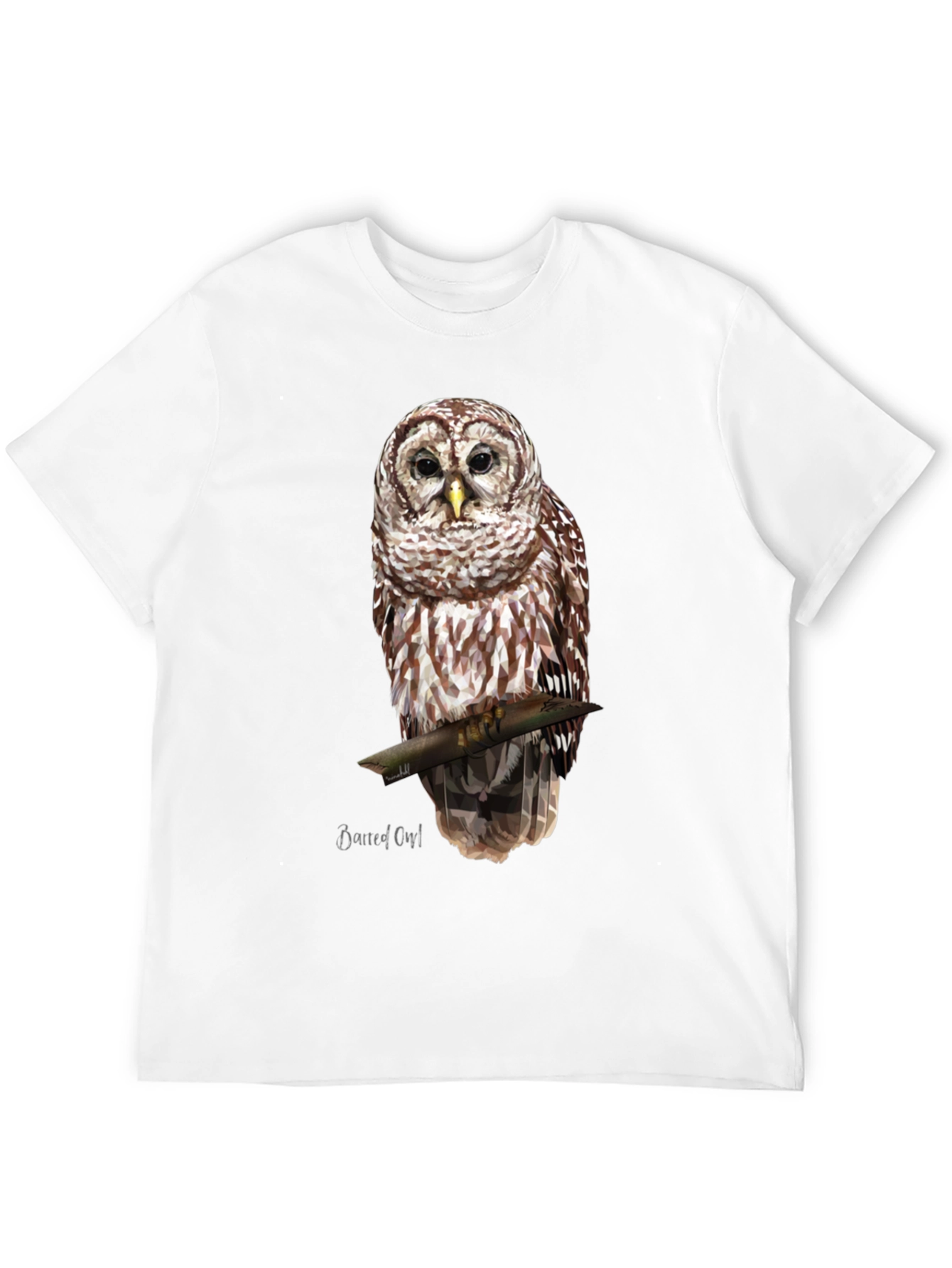 Owl Graphic T-Shirt - Nature Lover Apparel
