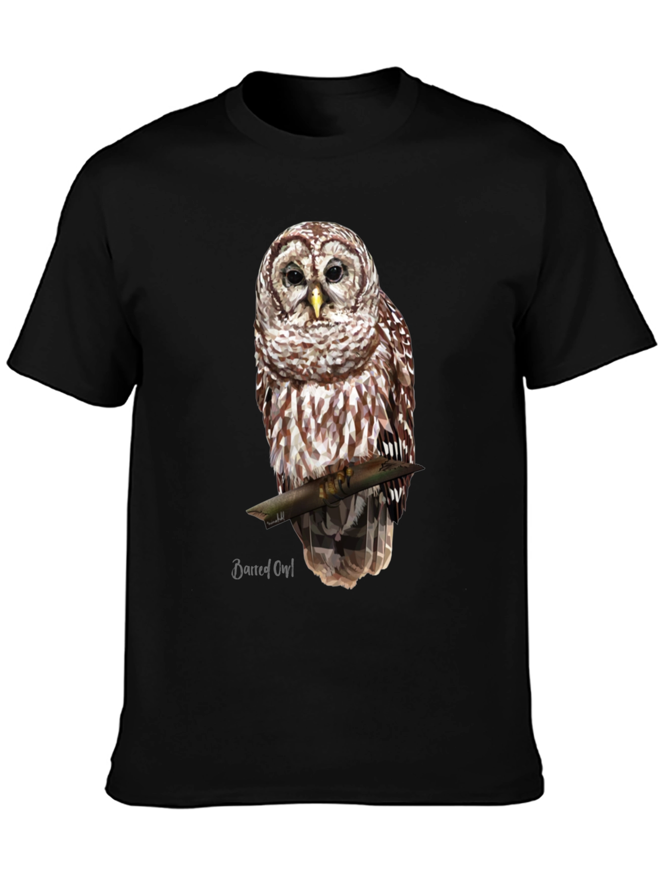 Owl Graphic T-Shirt - Nature Lover Apparel